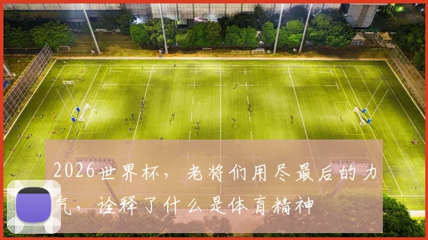 2026世界杯,老将们用尽最后的力气,诠释了什么是体育精神
